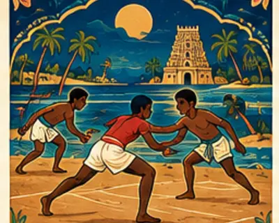 Kho-Kho First Light illustrated game cover