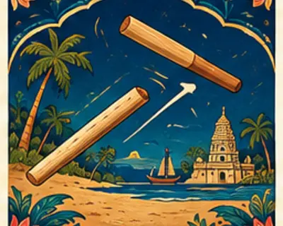 Gilli Danda Ray illustrated game cover